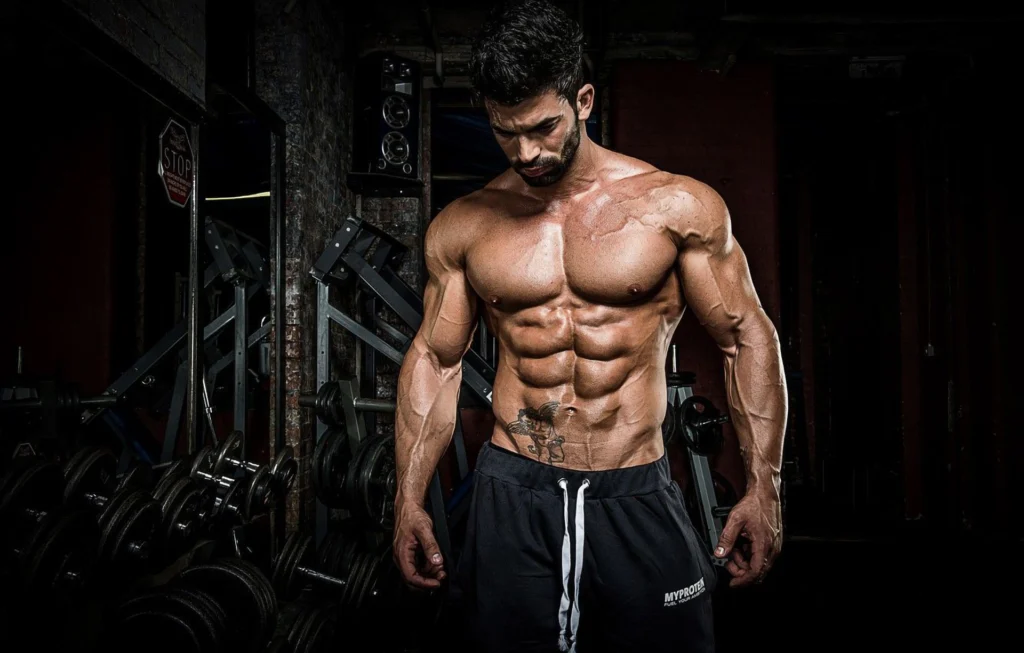 homem musculoso
